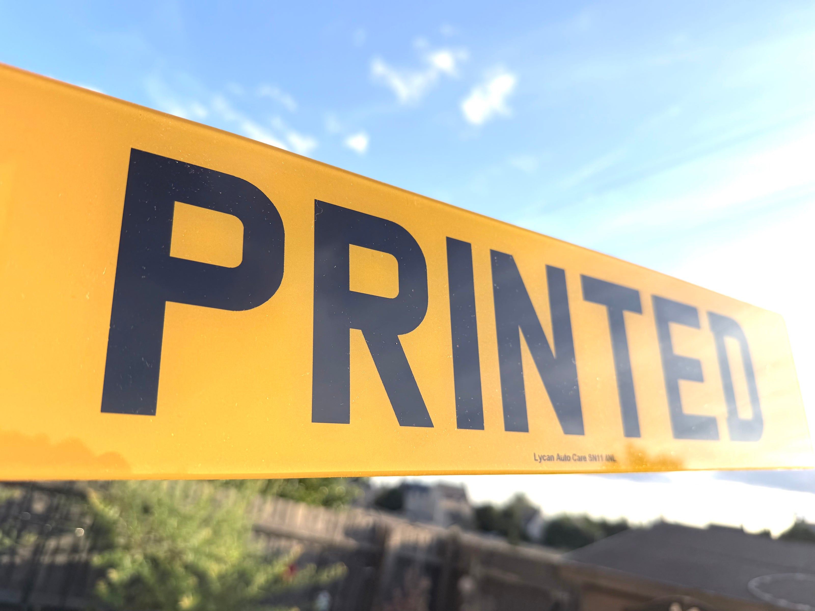 Standard Printed